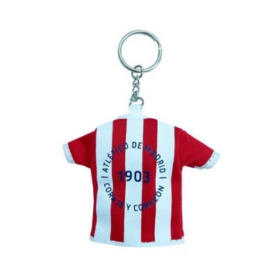 Portachiavi mini maglia dell'Atletico de Madrid