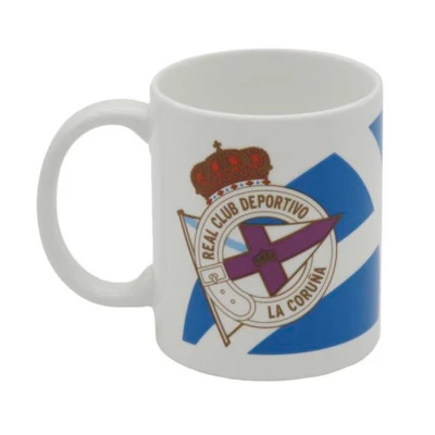 Tazza Ceramica stemma colorato Real Club Deportivo de La Coruña