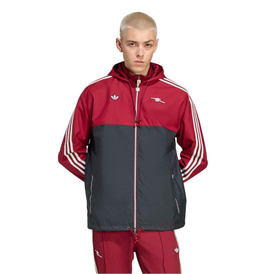 Giacca A Vento Ufficiale Arsenal FC – Uomo – 100% Poliestere, Fodera In Rete, Tasche Con Cerniera, Taglie Dalla S Alla 3XL - 6