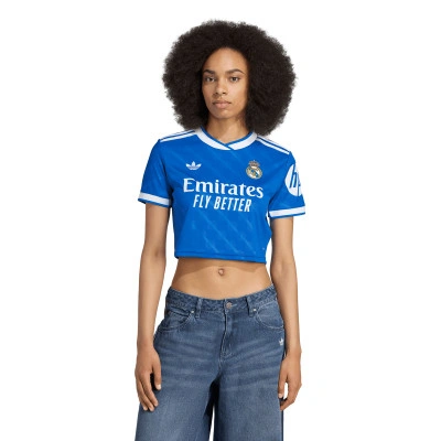 Maglia Real Madrid Croptop Third 2025-2026 da Donna