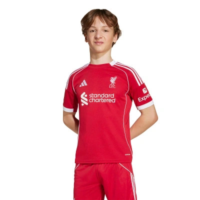 Maglia Liverpool Fc Home 2025-2026 da Bambino