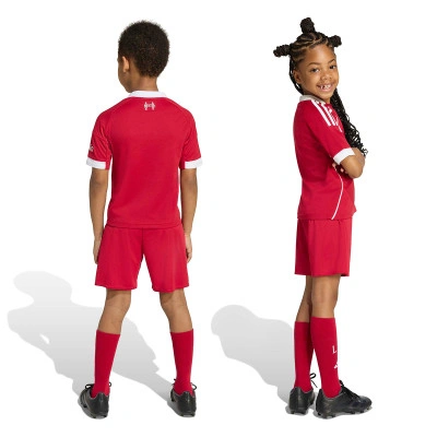 Completo Liverpool Fc Home Kit 2025-2026 da Bambino