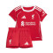 Completo adidas Liverpool Fc Home Kit 2025-2026 da Neonato