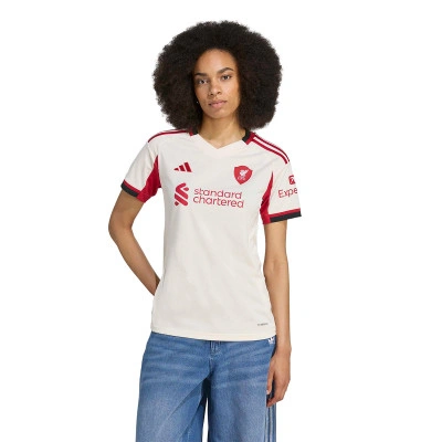 Maglia Liverpool FC Away 2025-2026 da Donna
