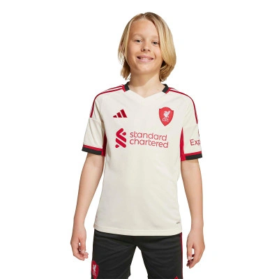 Maglia Liverpool Fc Away 2025-2026 da Bambino