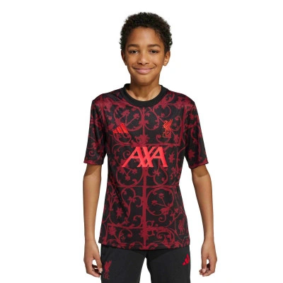 Maglia Liverpool FC Pre-Match 2025-2026 da Bambino