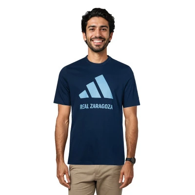 Maglietta Real Zaragoza Cotton Logo Tee 25