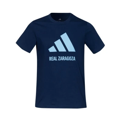 Maglia Real Zaragoza Cotton Logo Tee 25 da Donna