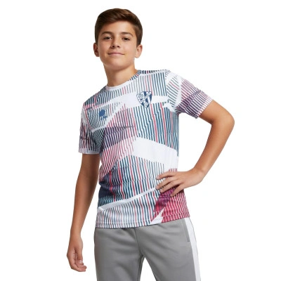 Maglia Sociedad Deportiva Huesca Pre-Match 2025-2026 da Bambino