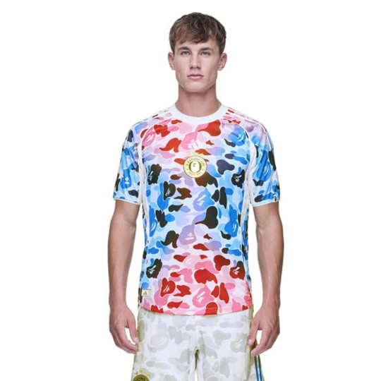 Maglietta adidas Bape Fb Rosa Fútbol Emotion The Pitch