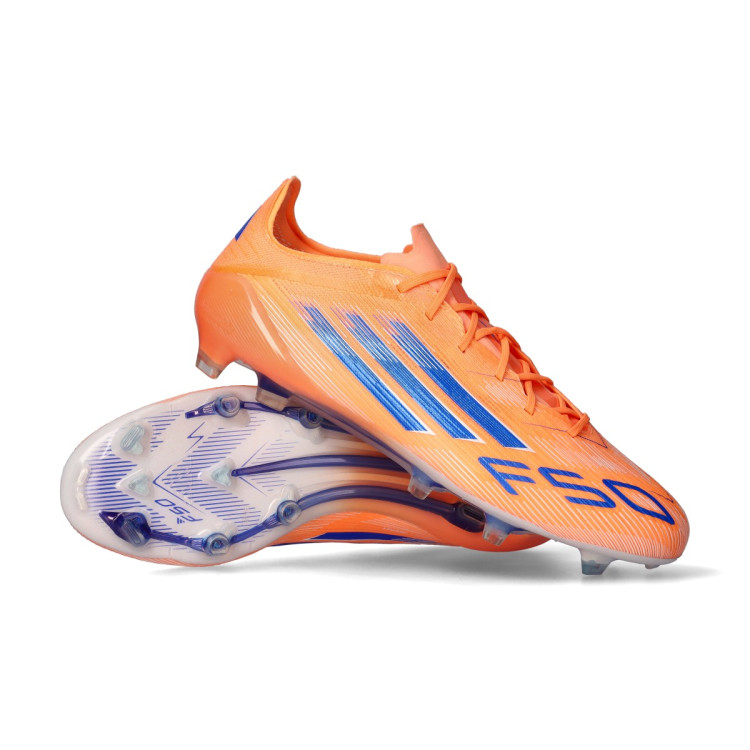 Scarpe adidas F50 Elite FG Beam Orange-Lucid Blue-White - Fútbol