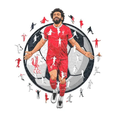 Mo Salah Puzzle Legno (150 Pezzi)