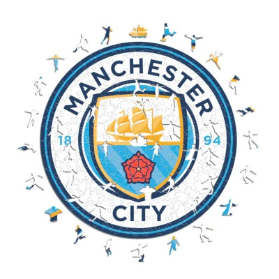 Man City Fc Puzzle Legno (150 Pezzi)