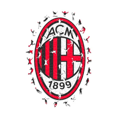 AC Milan Puzzle Legno (150 Pezzi)