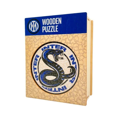 Fc Inter Snake Puzzle Legno (150 Pezzi)