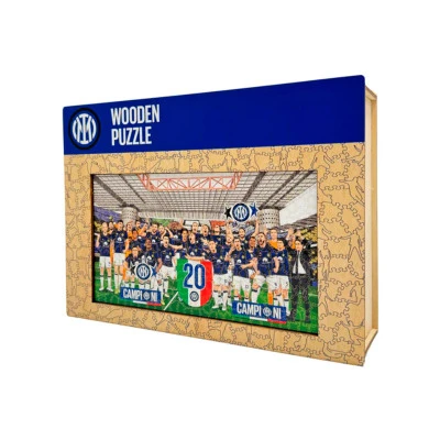 Fc Inter 20º Scudetto Puzzle Legno (150 Pezzi)