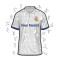 Real Madrid Cf Jersey Puzzle Legno (150 Pezzi)