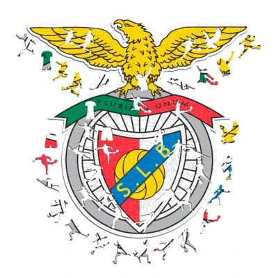 Sl Benfica Puzzle Legno (150 Pezzi)