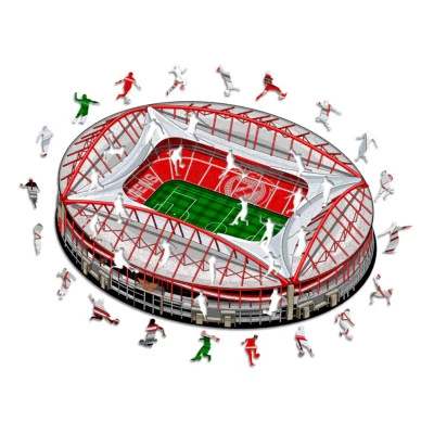 Sl Benfica Stadium Puzzle Legno Misura L (500 Pezzi)