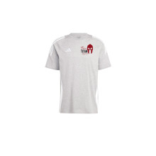 Maglia Tiro 24 Cotton Boxeo Titan Combat Medium Grey Heather-White