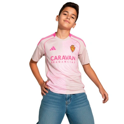 Maglia Real Zaragoza Away 2025-2026 da Bambino