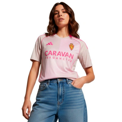 Maglia Real Zaragoza Away 2025-2026 Mujer