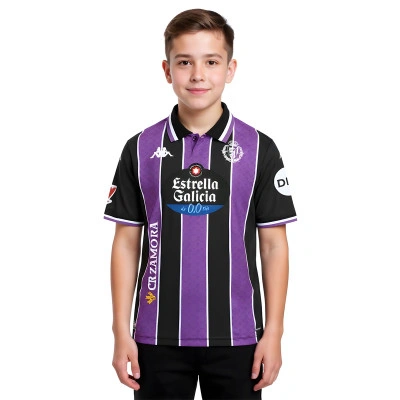 Maglia Real Valladolid Away 2025-2026 da Bambino
