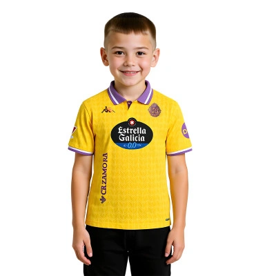 Maglia Real Valladolid Tercera Equipación 2025-2026 Niño