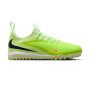 Phantom 6 Low Academy Turf da Bambino-Hyper Crimson-Black-Life Lime