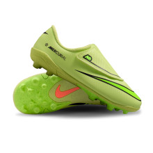Scarpe Nike Zoom Mercurial Vapor 16 Club MG a strappo da Bambino