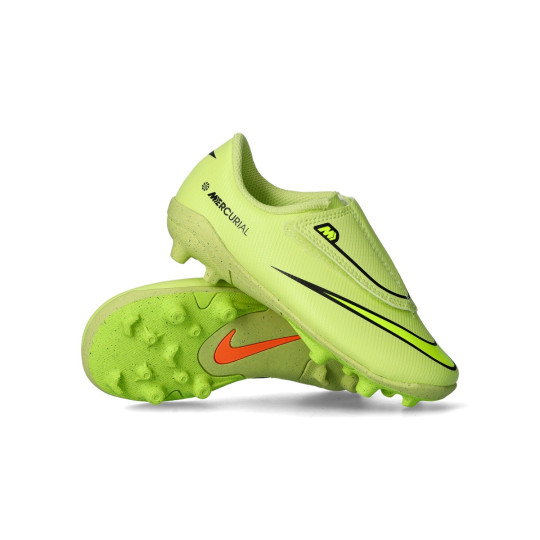 Scarpe Nike Zoom Mercurial Vapor 16 Club MG a strappo da Bambino