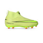 Air Zoom Mercurial Superfly 10 Academy FG/MG da Bambino-Limelight-Volt-Hyper Crimson