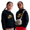 Felpa Nike Club Fleece Hdy Gold Satn da Bambino