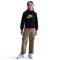 Felpa Nike Club Fleece Hdy Gold Satn da Bambino