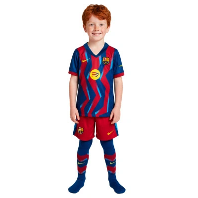 Completo FC Barcelona Fourth 2025-2026 da Bambino