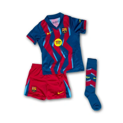 Completo FC Barcelona Fourth 2025-2026 da Bambino