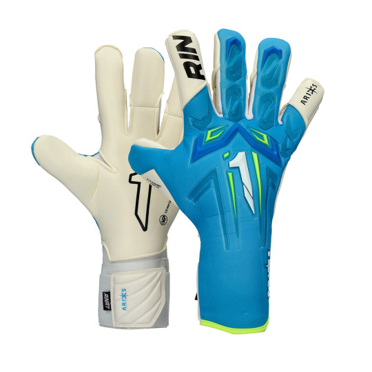 Rinat Aries X Pro | Guanti Da Portiere Calcio | Adulto Taglia 9 | Lattice AXG E Taglio Arrow