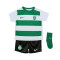 Completo Nike Sporting Lisbona Home Kit 2025-2026 da Neonato