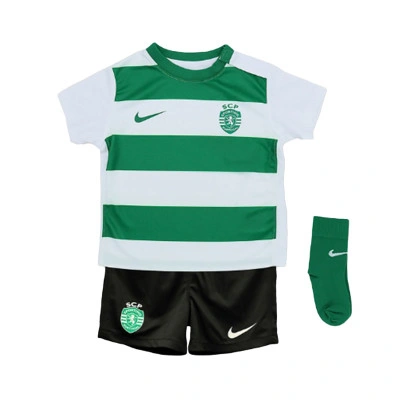 Completo Sporting Lisbona Home Kit 2025-2026 da Neonato