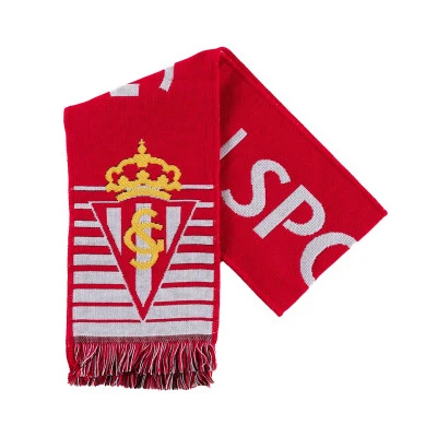 Sciarpa Frange Stemma Sporting Gijón 2025-2026