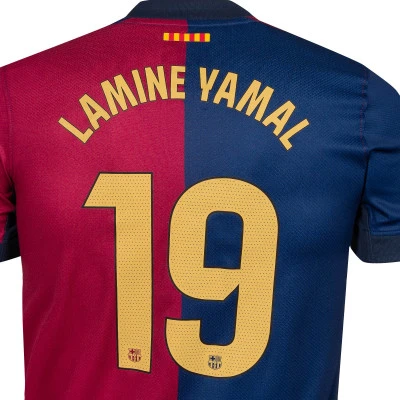 Maglia Lamine FC Barcelona Home 2024-2025 da Bambino
