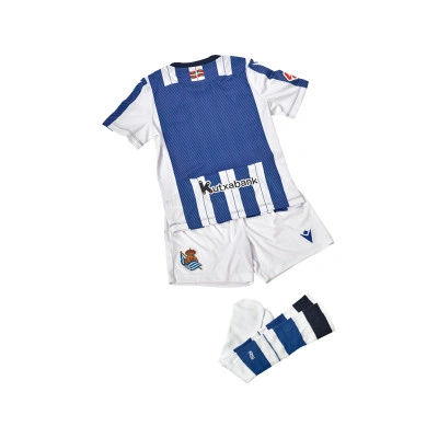 Completo Real Sociedad Home 2025-2026 da Neonato