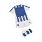 Completo Macron Real Sociedad Home Kit 2025-2026 da Bambino