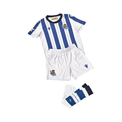 Completo Real Sociedad Home Kit 2025-2026 da Bambino