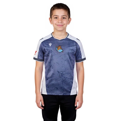 Maglia Real Sociedad Segunda Equipación 2025-2026 Niño