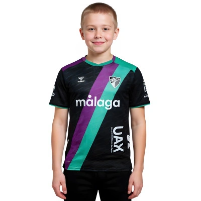Maglia Malaga CF Segunda Equipación 2025-2026 Niño