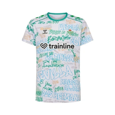 Maglia Real Betis Pre-Match 2025-2026 da Bambino