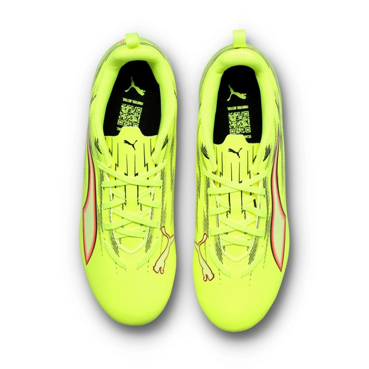 bota-puma-ultra-6-play-fgag-kinder-amarillo-5