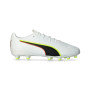 King 20 Match FG/AG da Bambino-Puma White-Glowing Red-Yellow Alert