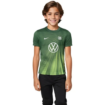 Maglia VFL Wolfsburg Home da Bambino 2025-2026